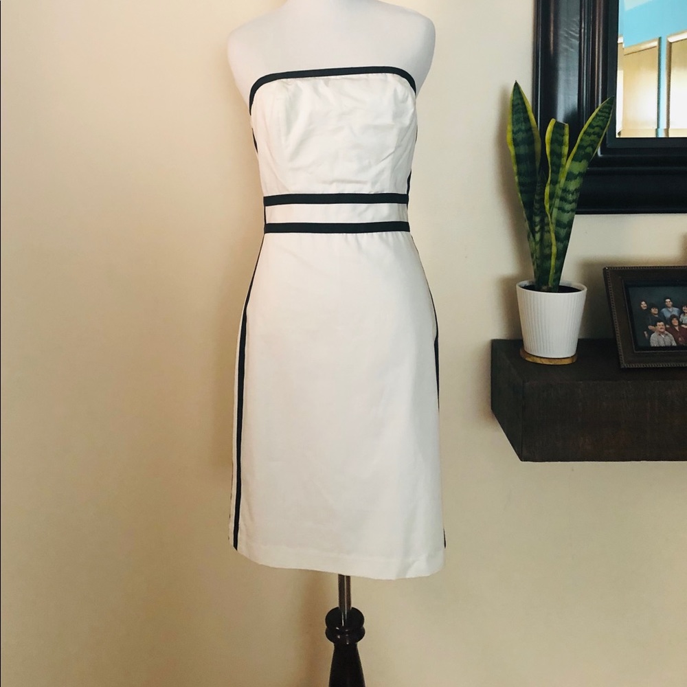The Limited strapless dress